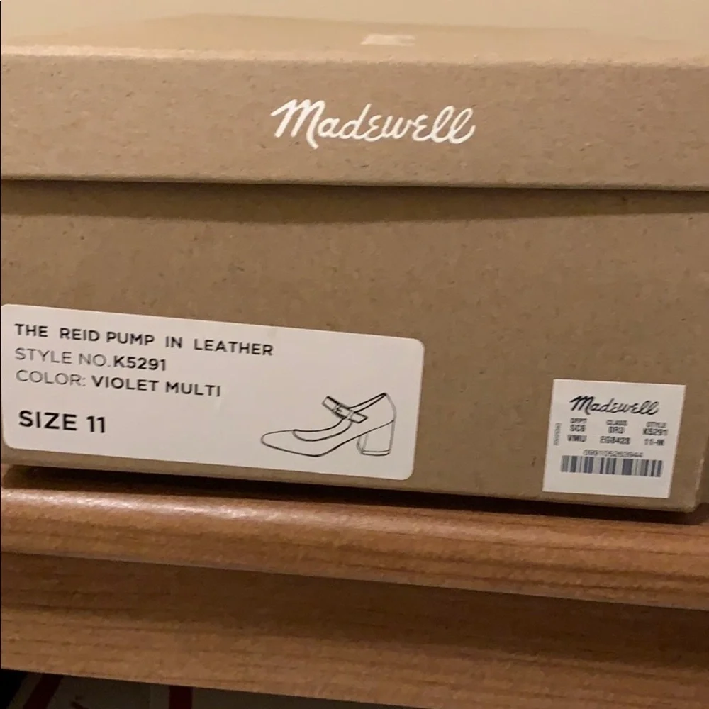 Madewell Multicolor Glitter Mary Jane Block Heel Pumps - Picture 3 of 8